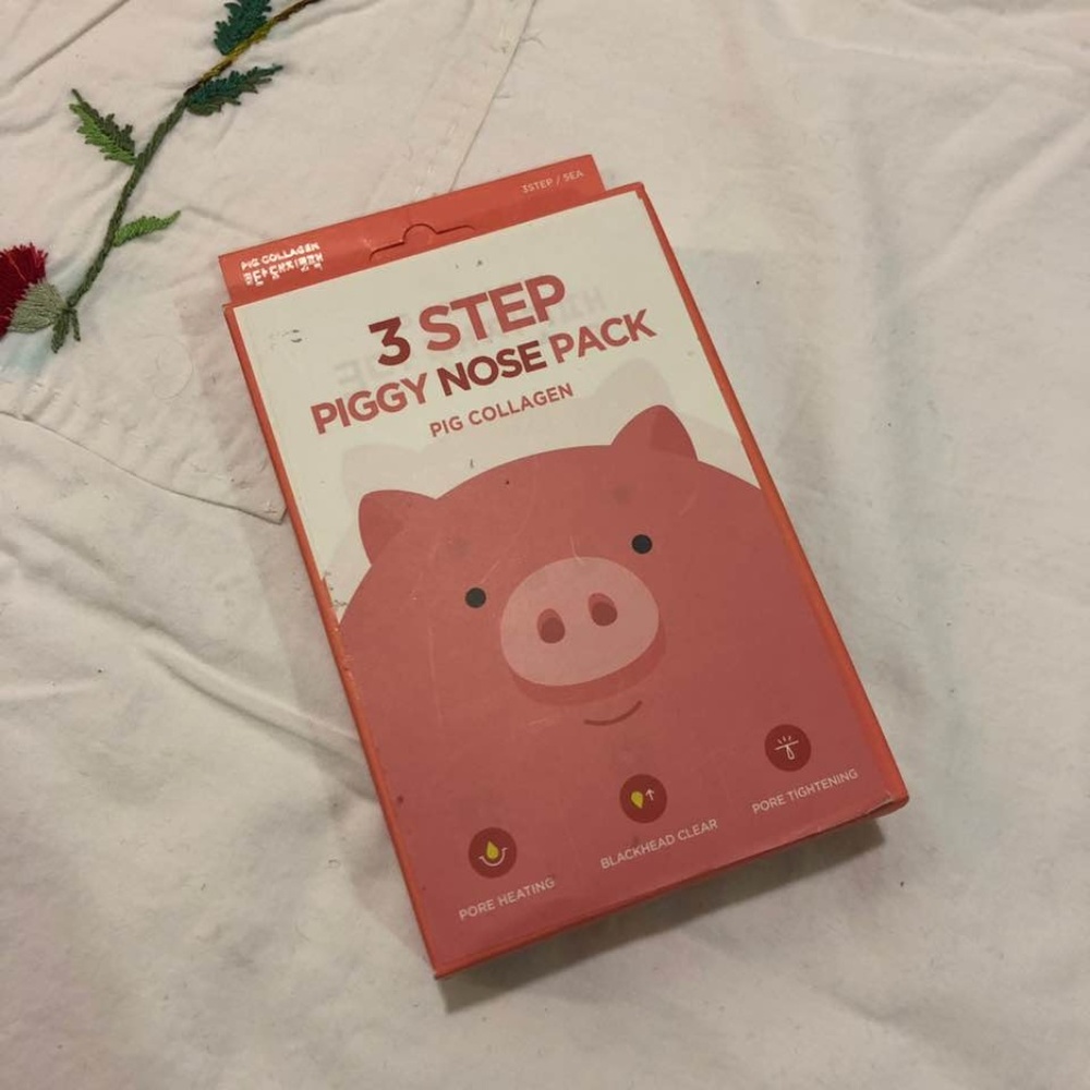 3 step piggy nose pack